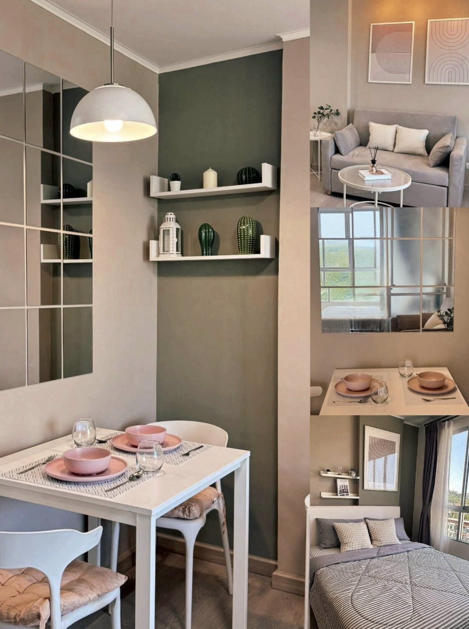 Studio condo with city and mountain views at Dcondo Campus – photo 3