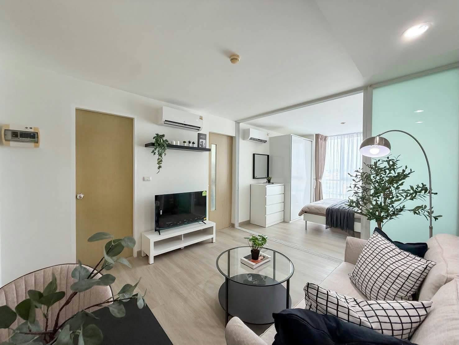 Ready-to-move-in condo for rent at The Light Suan Luang, 12th floor – รูปที่ 1