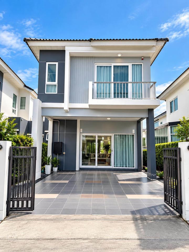 3-bedroom furnished semi-detached house for sale at Supalai Palm Spring – photo 2