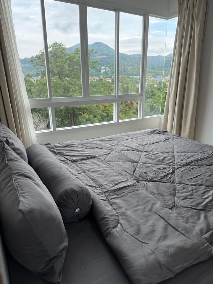 Renovated 36 sqm mountain-view condo for rent at Plus Condominium 2, Kathu – รูปที่ 10