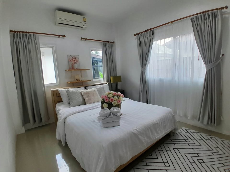 3-bedroom furnished house for rent at Baan Suan Yu Charoen 5, Thalang – photo 6