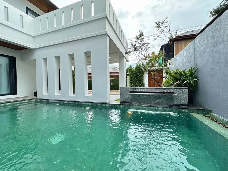 Fully renovated 3-bed private pool villa for rent on Khwang Road – photo 8