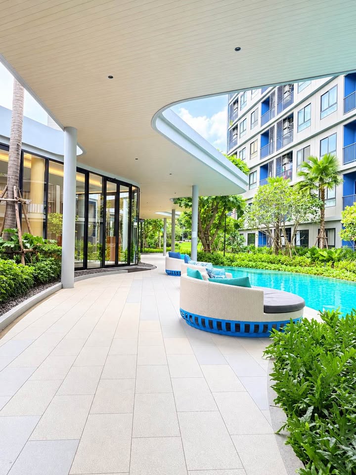 1-bed + working room condo for rent at Dcondo Reef – photo 2