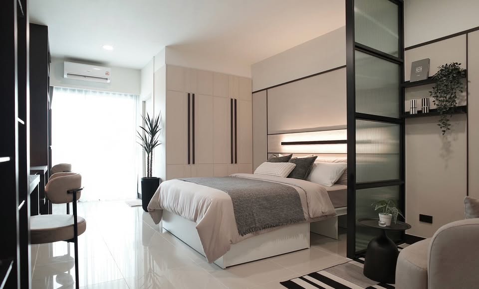 Renovated 1-bed condo at Panason City near Makro, Phuket