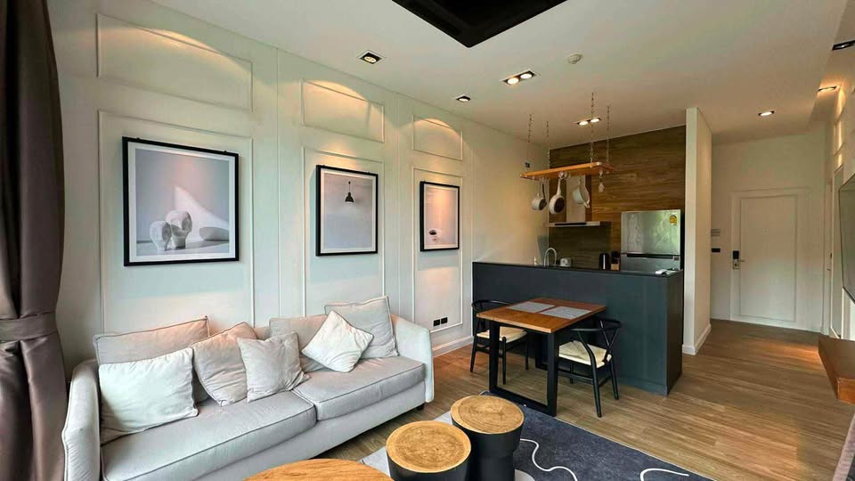 Renovated 57 sq.m 1-bedroom luxury condo for rent at Saturday Residence – photo 9