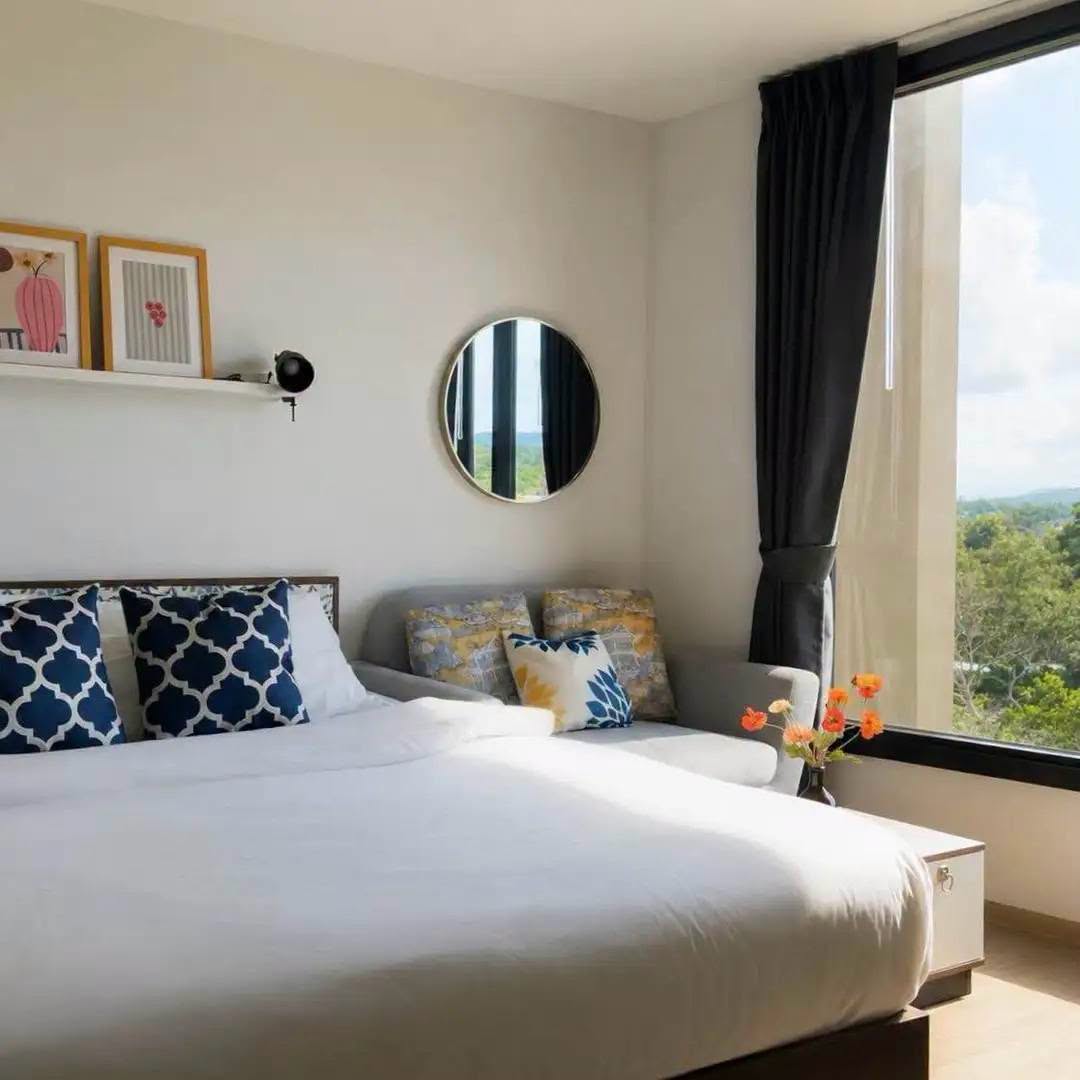 Mountain view condo for rent at The Base Central Phuket – photo 1
