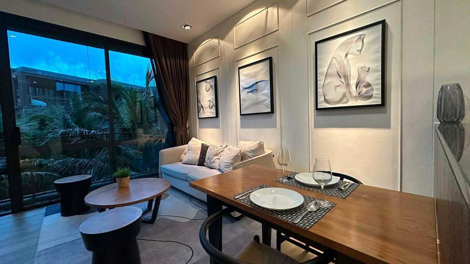 Renovated 57 sq.m 1-bedroom luxury condo for rent at Saturday Residence – photo 4
