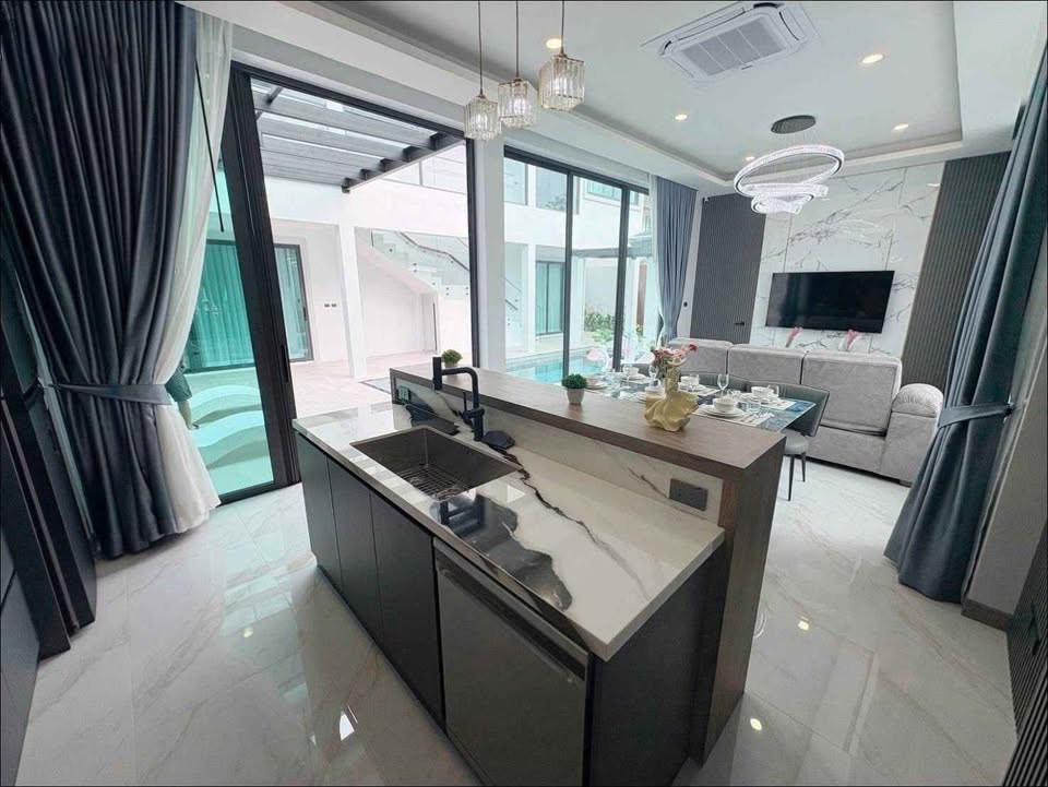 Brand-New Modern 4-Bedroom Pool Villa for Rent in Chalong – รูปที่ 7