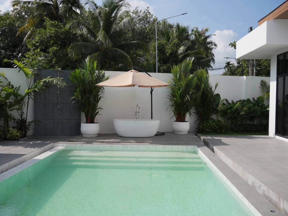 3-bedroom private pool villa for rent in Bang Jo, Thalang – รูปที่ 2