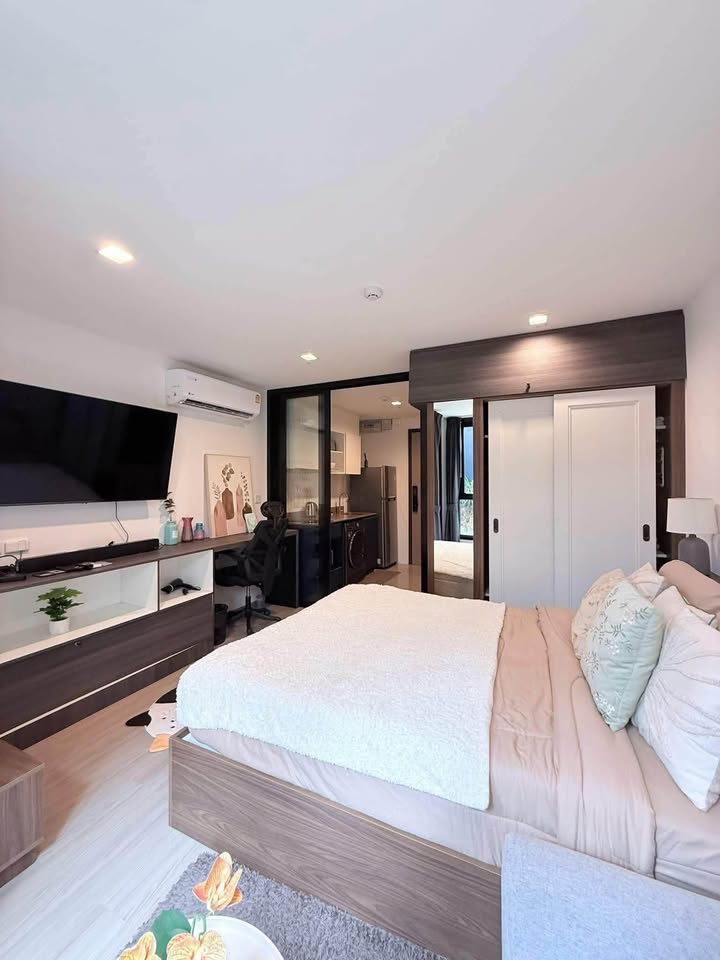 Furnished studio for rent at The Base Central – รูปที่ 3