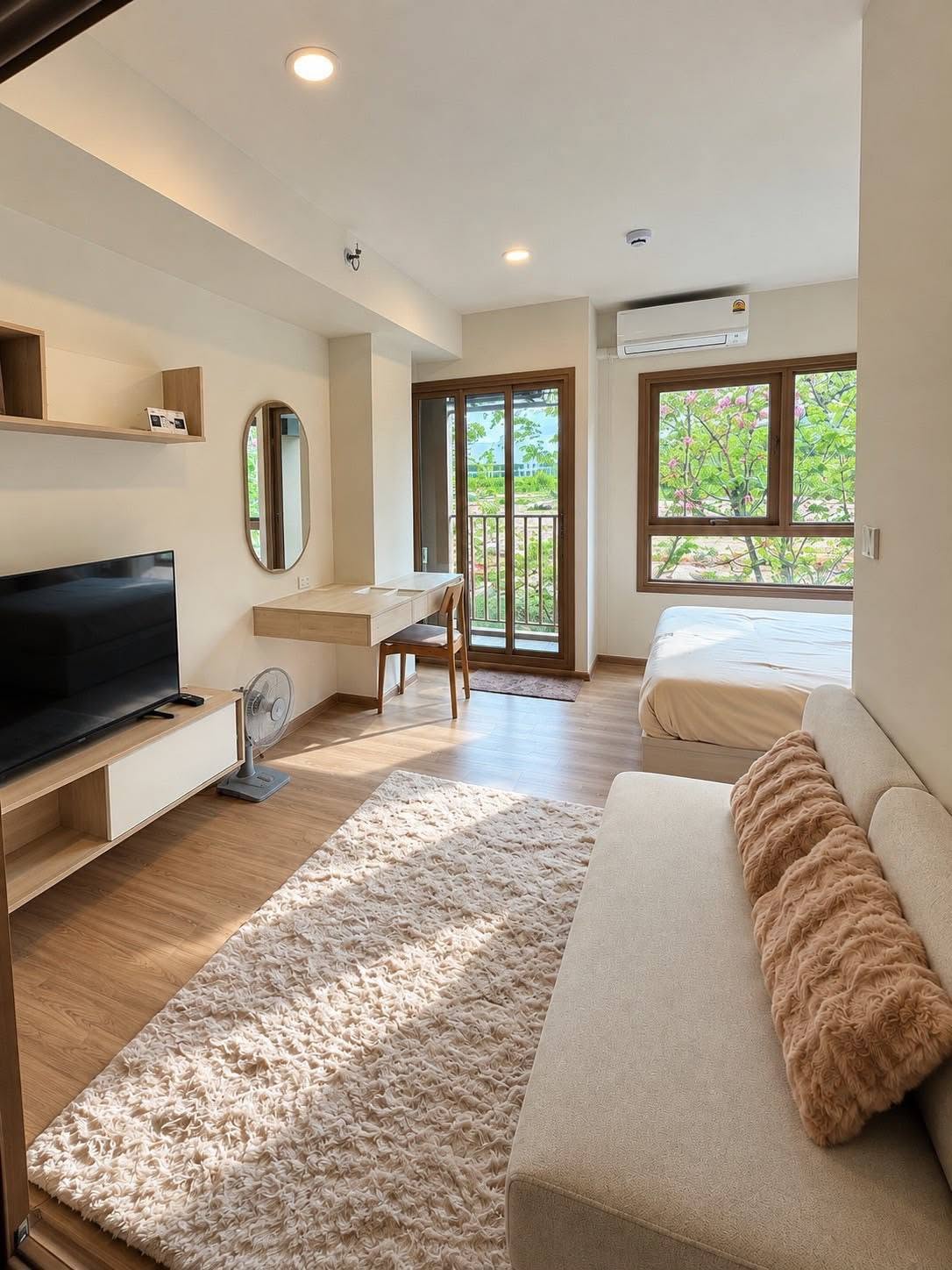 Newly built furnished 2-bedroom townhome for rent in Pasak – รูปที่ 1