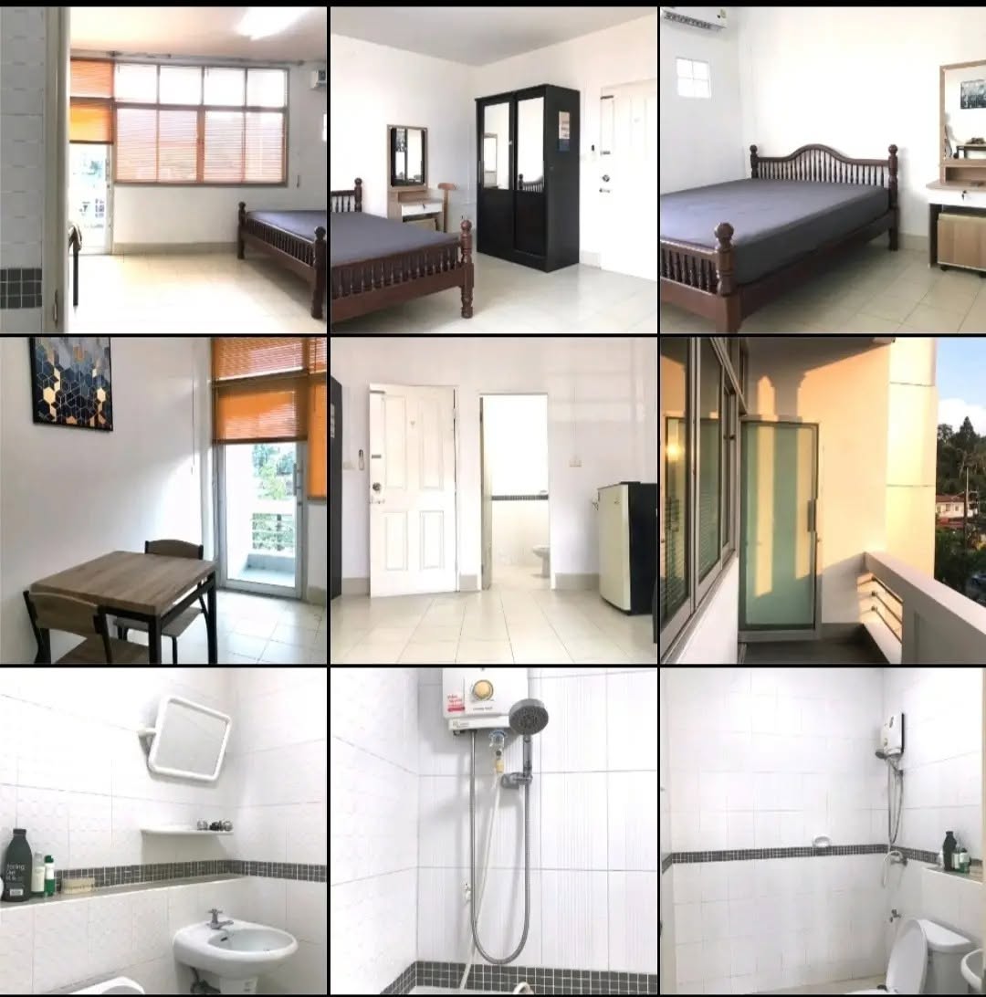 Furnished Room with Balcony for Rent near PSU, Kathu