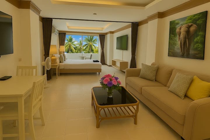 Spacious 65 sqm 1-bed condo with pool & gym in Patong – รูปที่ 9