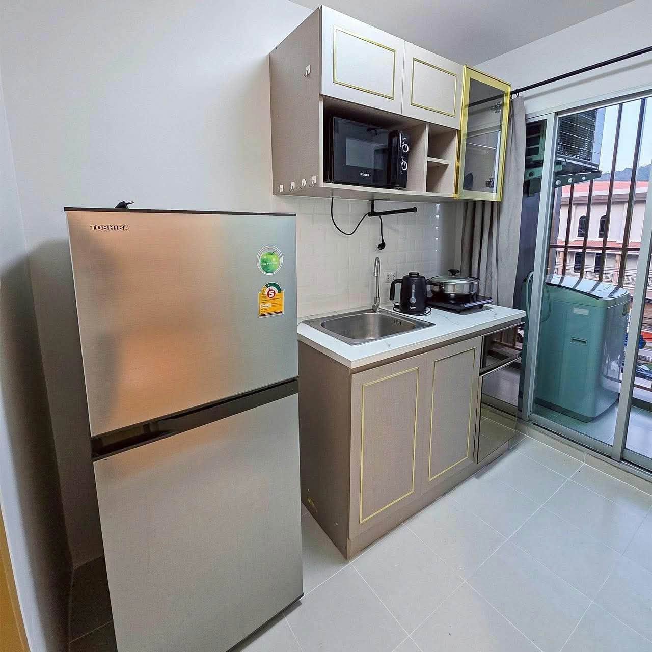 Furnished 1-bedroom condo for rent at Dcondo Creek, Kathu – รูปที่ 6