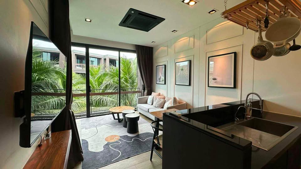 Renovated 57 sq.m 1-bedroom luxury condo for rent at Saturday Residence – photo 10