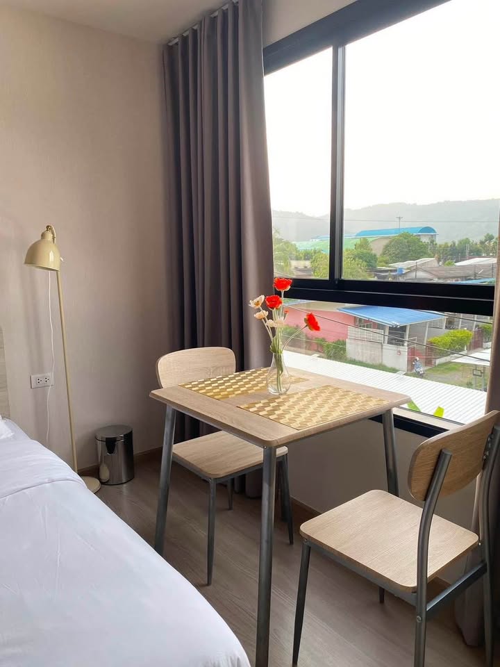 New 1-bed mountain view condo for rent at Dcondo Reef Kathu – รูปที่ 4