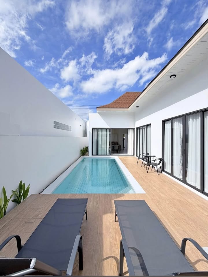 Brand-new 3-bedroom private pool villa for rent in Palai, Chalong – photo 2