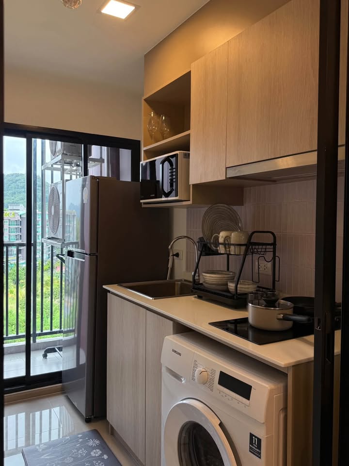 Mountain-view 1-bed condo for rent at The Base Bukit Phuket – photo 5