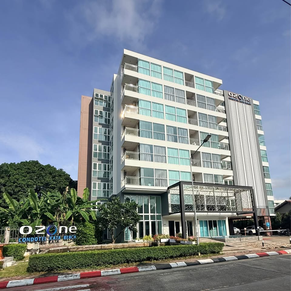 Furnished studio condo for rent at Ozone Condotel, Kata Beach
