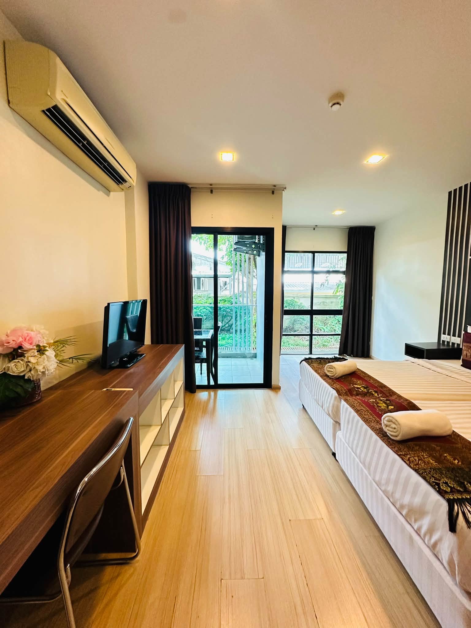 Garden view condo, The Nice Condotel, Cherng Talay – photo 12