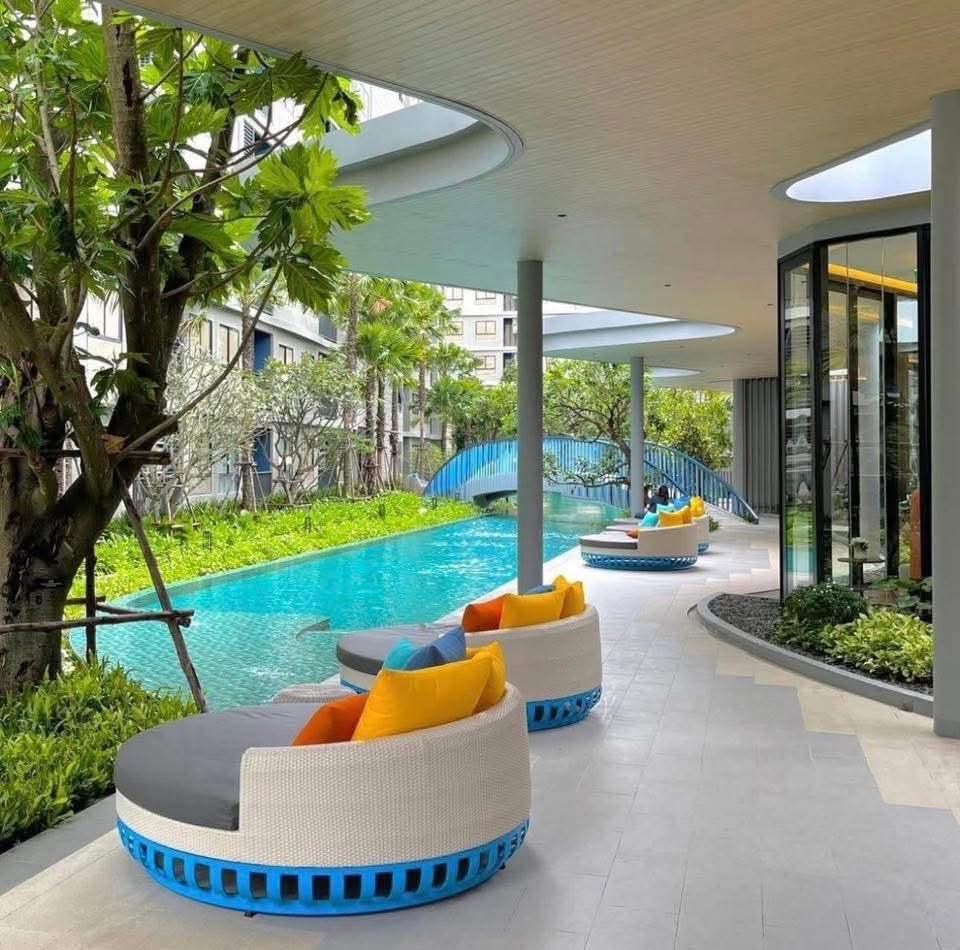 1BR pool view condo for rent, Dcondo Reef Phuket