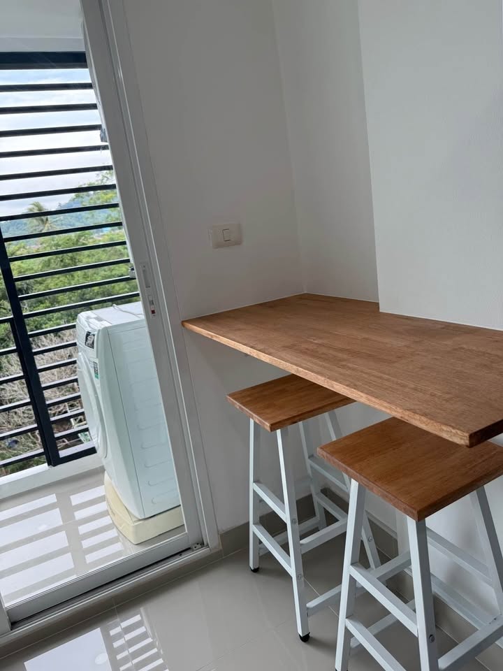 Renovated 36 sqm mountain-view condo for rent at Plus Condominium 2, Kathu – รูปที่ 4