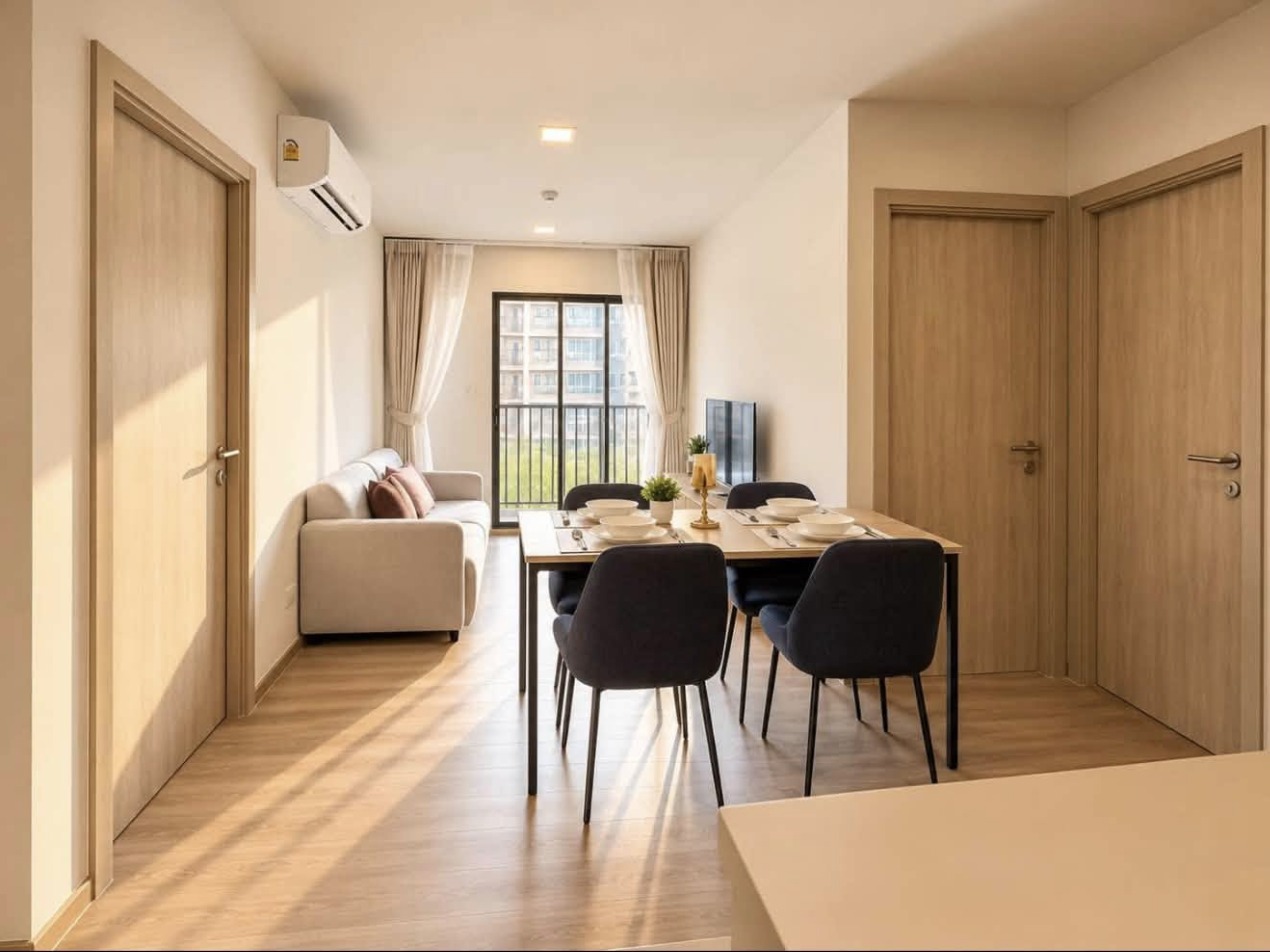2-bed pool view condo for rent at Dcondo Reef Kathu – photo 1