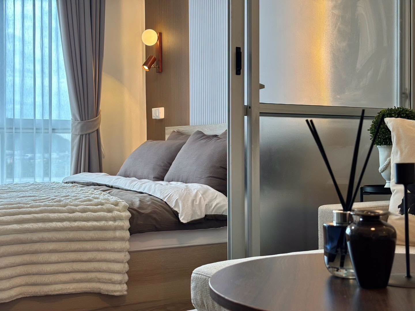 Furnished 29.94 sqm condo for sale at D Condo Mine – photo 1
