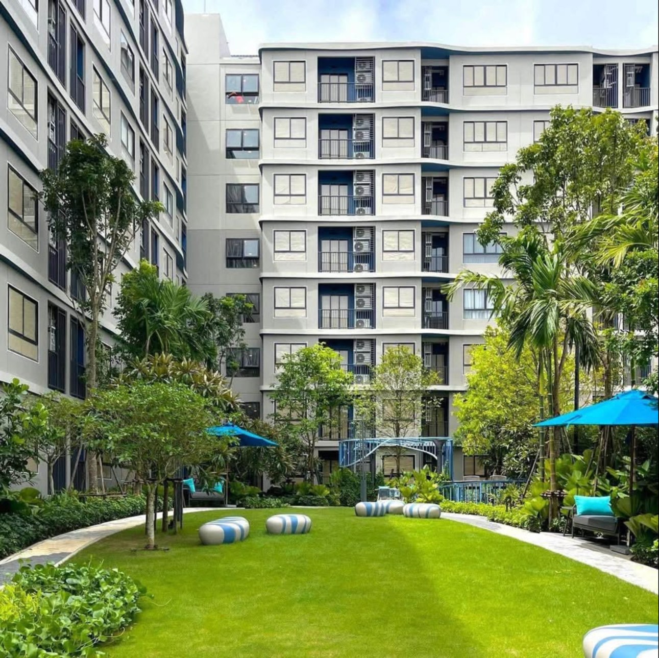 Furnished 1-bedroom garden view condo at Dcondo Reef for rent – photo 28