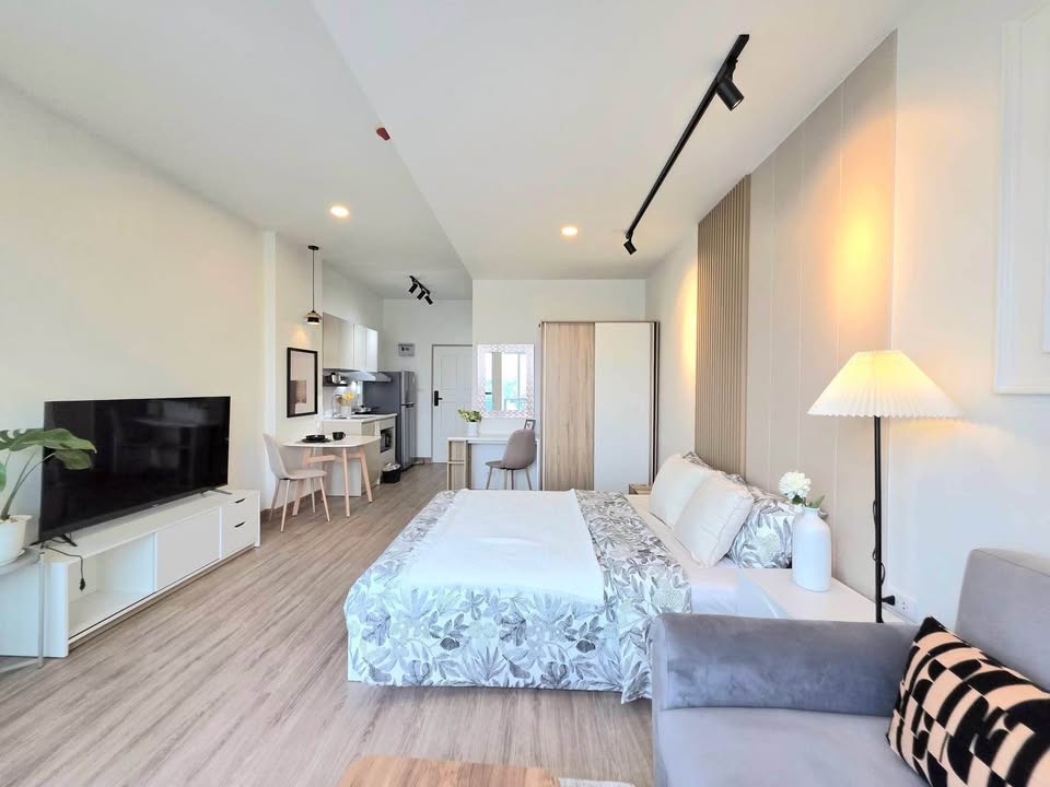 Furnished corner condo at The Bell Condominium, Chalong
