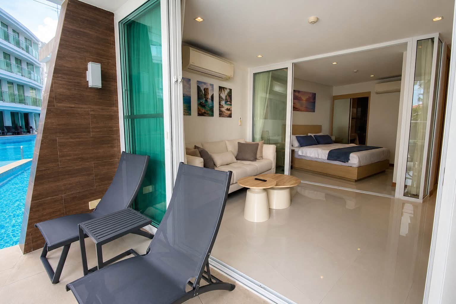 Beachfront pool access condo for rent in Rawai – photo 7