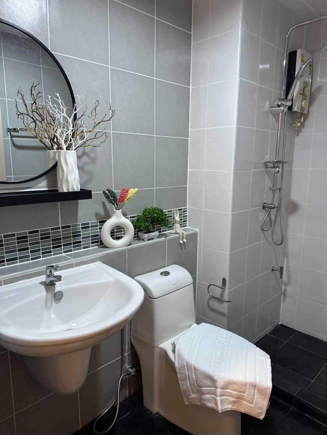 Furnished 1-bed condo, Dcondo Kathu – รูปที่ 19