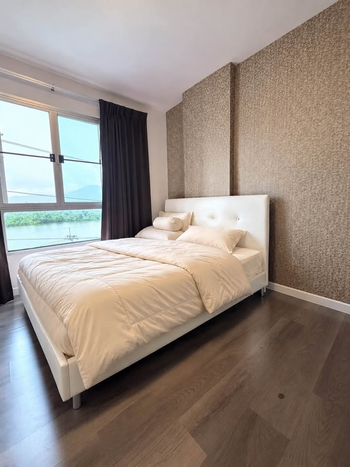 Lake view 1-bedroom condo for sale at D Condo Mine, Kathu