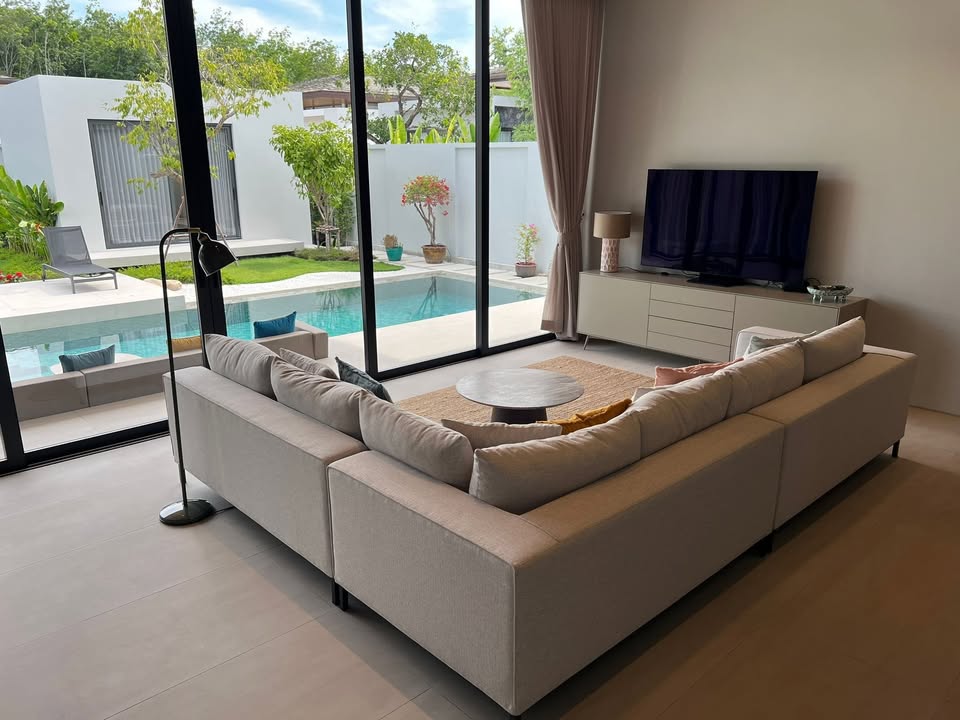 Brand new 4-bedroom luxury pool villa for rent at Botanica Modern Loft 2 – รูปที่ 4