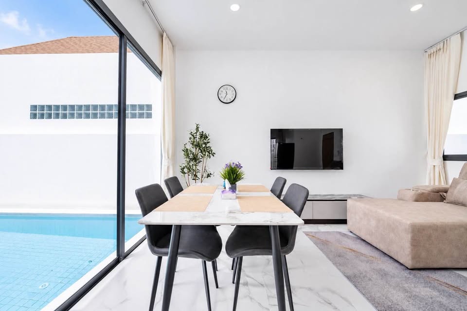 Brand-new 3-bedroom private pool villa for rent in Chalong – photo 7