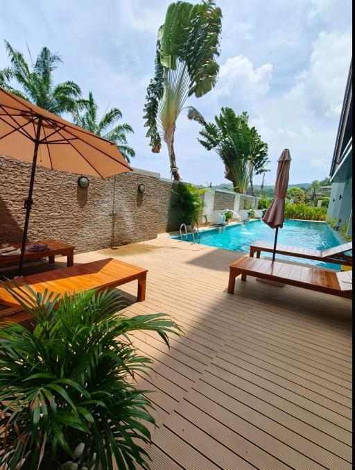 Sea view 1-bed condo for rent at Chic Condominium, Karon – รูปที่ 2