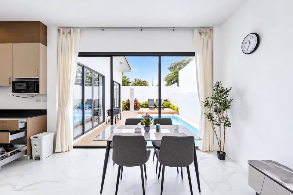 Brand-new 3-bedroom private pool villa for rent in Chalong – photo 4
