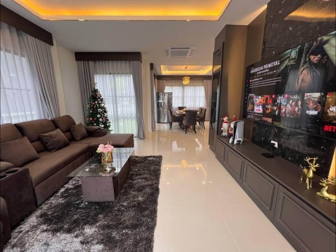 Furnished 3-bed corner house at Crown Estate, Koh Kaew – photo 1