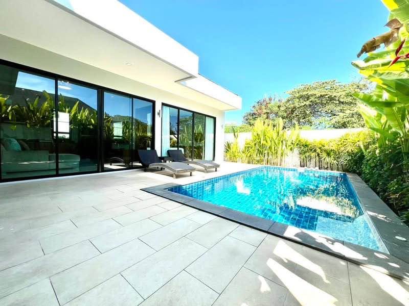 2-bedroom pool villa for rent in Chalong