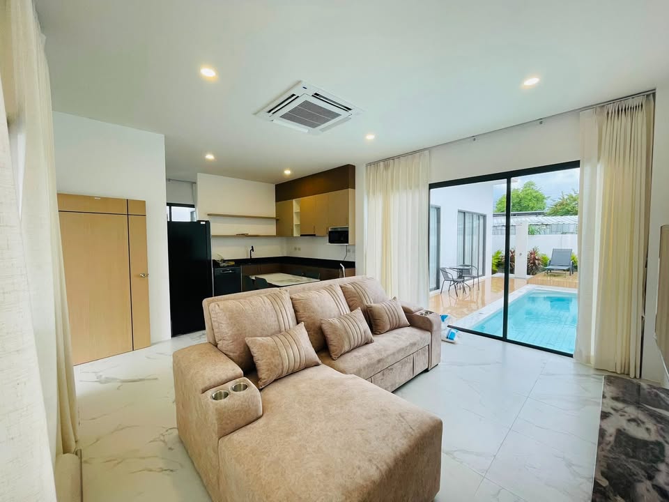 Brand-new 3-bedroom private pool villa for rent in Palai, Chalong – photo 4
