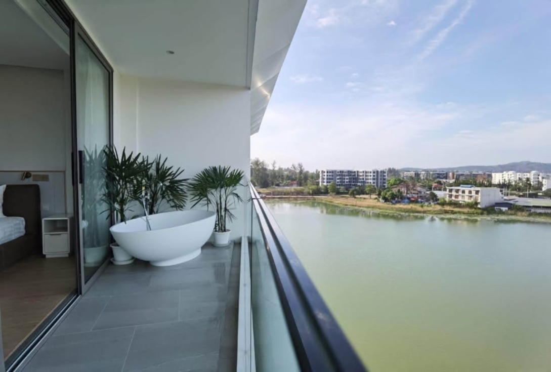 3-bed lake view penthouse near Boat Avenue – รูปที่ 1