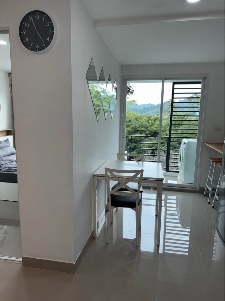 Renovated 36 sqm mountain-view condo for rent at Plus Condominium 2, Kathu – รูปที่ 9