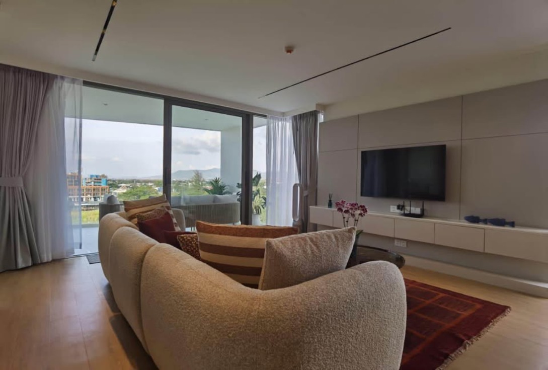 3-bed lake view penthouse near Boat Avenue – รูปที่ 3