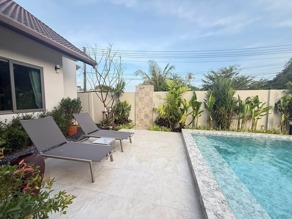 4-bedroom pool house with large garden for rent in Chalong – รูปที่ 3