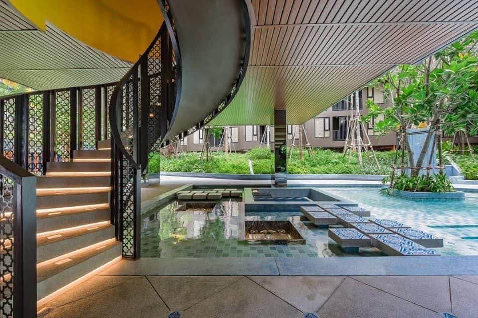 1-bed pool view condo for rent at The Base Central Phuket, 5th floor – รูปที่ 9