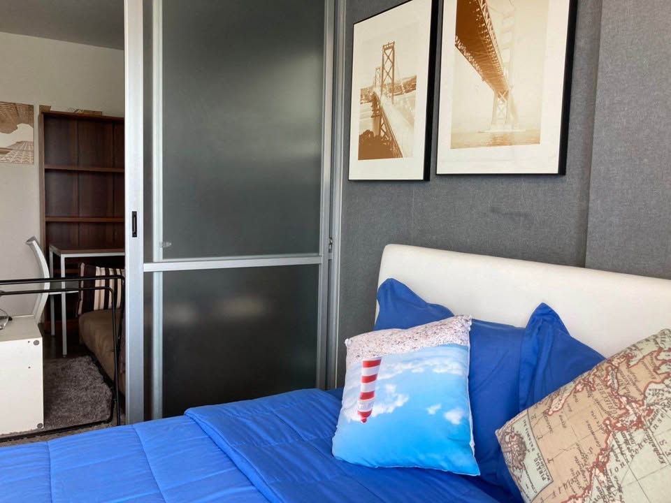 Furnished 1-bed lagoon view condo for rent at Dcondo Mine Kathu