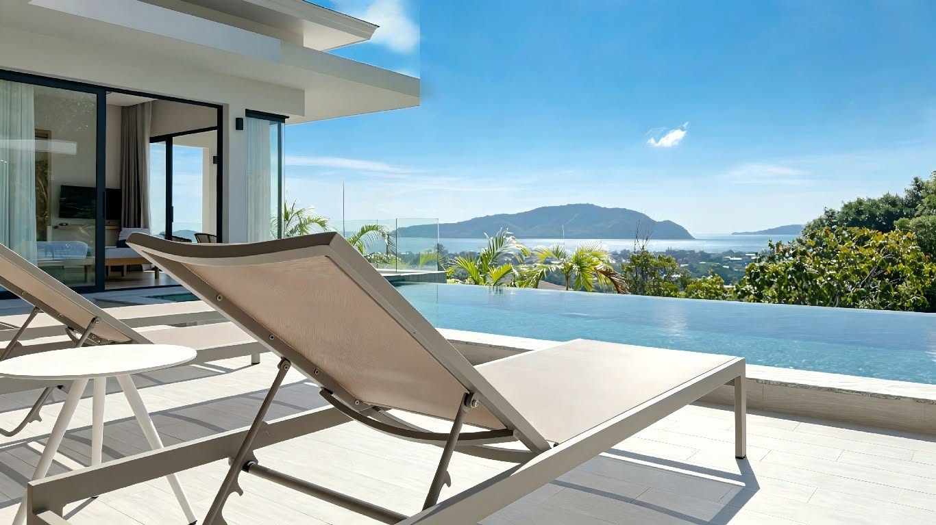 Luxury 4+1BR sea view pool villa in Rawai – รูปที่ 2