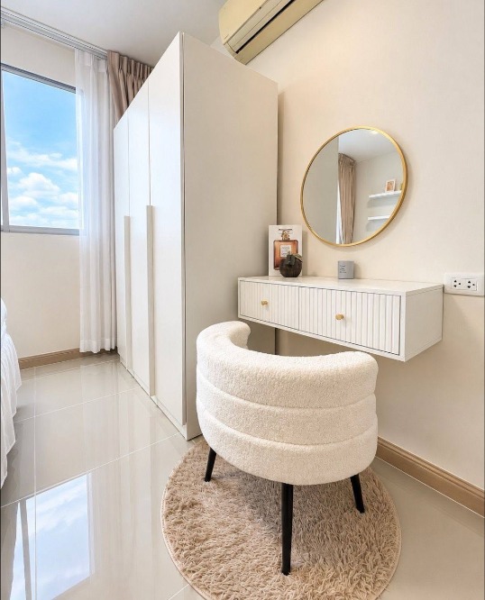 Furnished corner condo with mountain view at D Condo Kathu