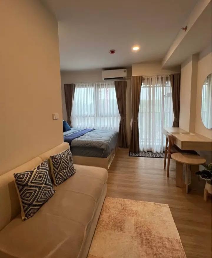 Brand-new furnished 26 sqm condo for rent at Essen Condominium – รูปที่ 2