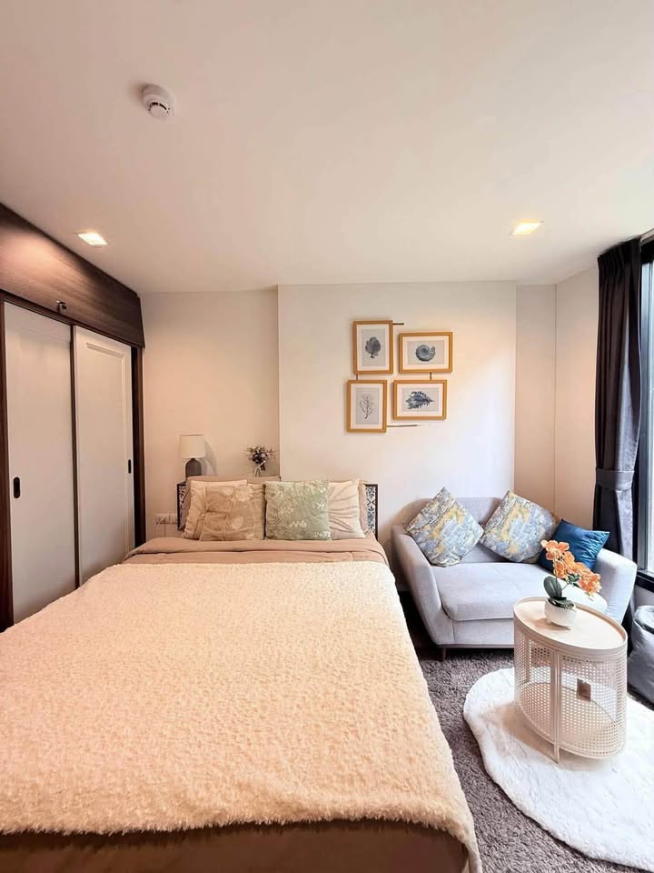 Furnished studio for rent at The Base Central – รูปที่ 2